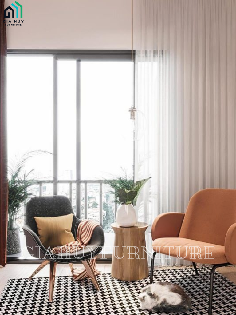 Thiết kế nội thất chung cư SAIGON SOUTH RESIDENCES - Phong cách Color Block