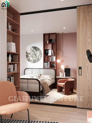 Thiết kế nội thất chung cư SAIGON SOUTH RESIDENCES - Phong cách Color Block