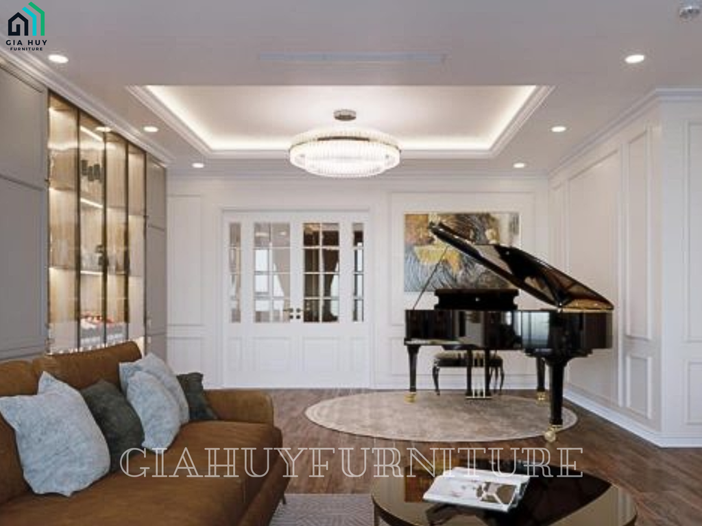 Thiết kế nội thất chung cư SUNSHINE CITY - Phong cách Tân cổ điển (Neo Classic)