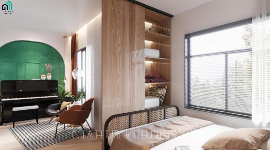 Thiết kế nội thất chung cư SAIGON SOUTH RESIDENCES - Phong cách Color Block