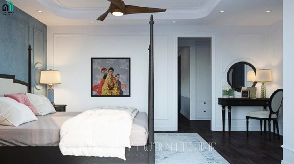Thiết kế nội thất chung cư D’LE - Phong cách bán cổ điển