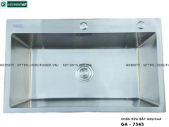 Chậu rửa bát Golicaa GA - 7545 (Inox 304 - 1 Hộc)