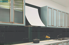 Máy hút mùi Elica NUAGE (Áp tường - Kính trượt đặc biệt)