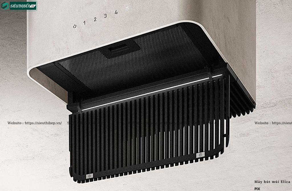 Máy hút mùi Elica PIX (Đảo, treo độc lập - Made in Italy)