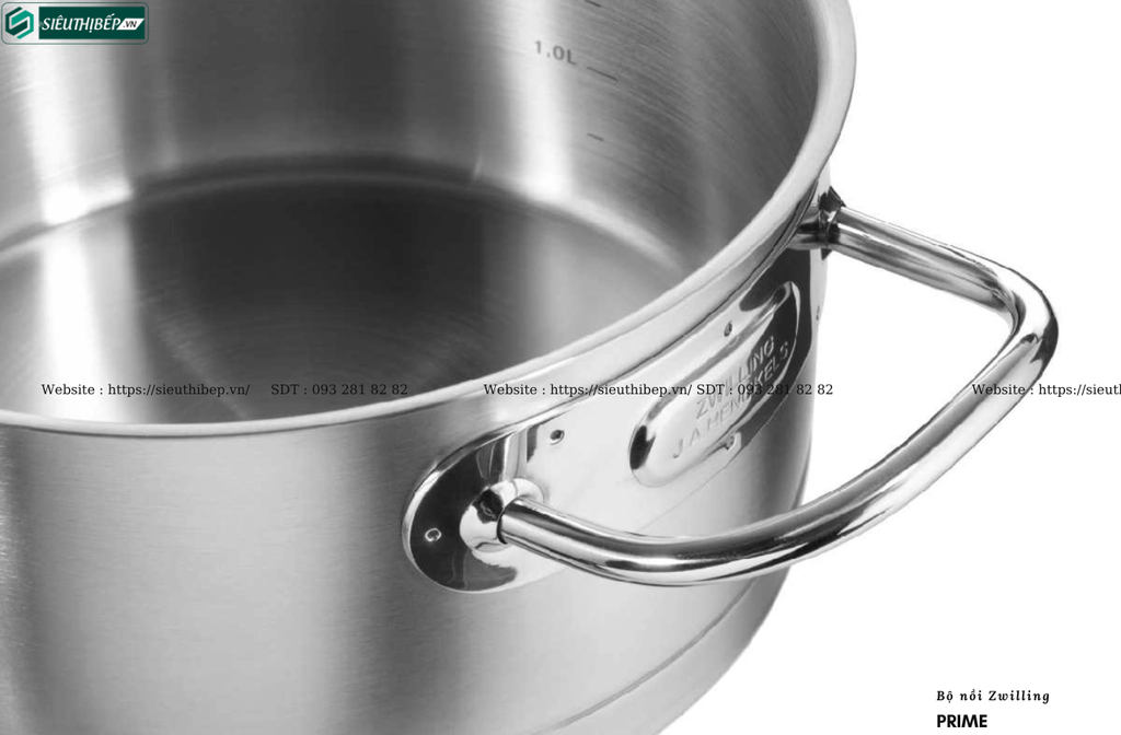 Bộ nồi Zwilling Prime (4 món)