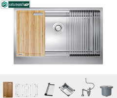 Chậu rửa bát Konox KN 8051AS - Retta (Inox 1 hộc)