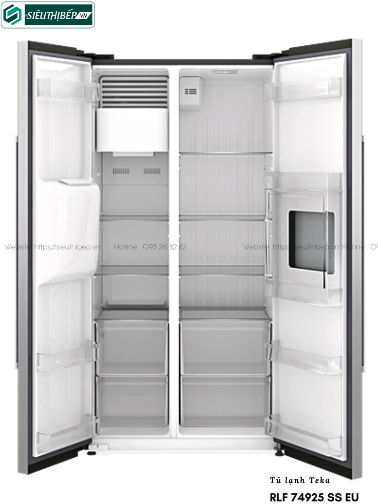 Tủ lạnh Teka RLF 74925 SS EU (Side by side đứng độc lập)