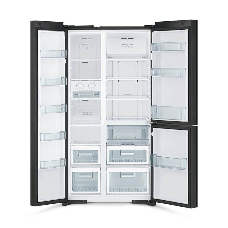 Tủ lạnh Hitachi chính hãng side by side 3 cửa Inverter 590 lít R-M800PGV0