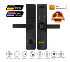 Khóa điện tử Hubert cửa gỗ HB CG75