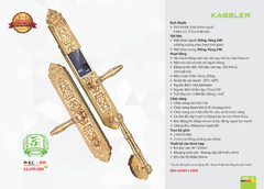 Khóa đại sảnh điện tử Kassler KL - 999