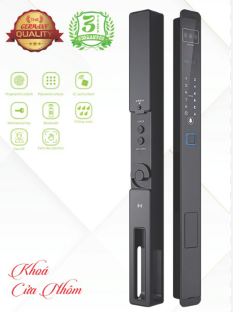 Khóa điện tử cửa nhôm Kassler KL - 599VS