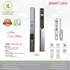 Khóa điện tử của nhôm Kassler KL - 599CNC - 02