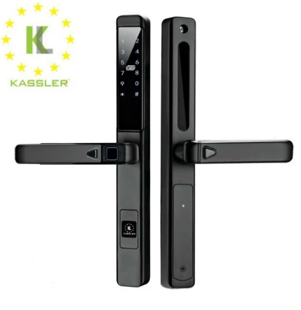 Khóa điện tử cửa nhôm Kassler KL - 599LX Black