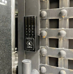 Khóa điện tử cửa cổng Kassler KL - 579CNC Silver Grey