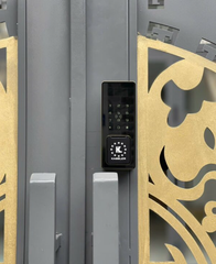 Khóa điện tử cửa cổng Kassler KL - 579CNC Gold Grey
