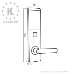 Khóa điện tử khách sạn Kassler KL - 393
