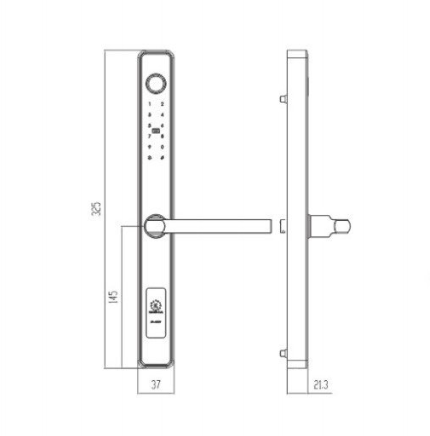 Khóa điện tử khách sạn Kassler KL - 353