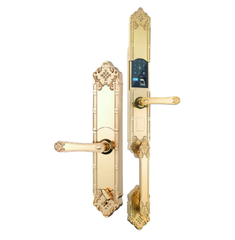 Khóa điện tử Hubert đại sảnh HB DS77 Gold/Copper/Green