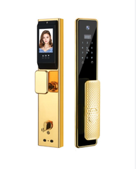 Khóa điện tử Hubert cửa gỗ HB CG99 Gold 24K