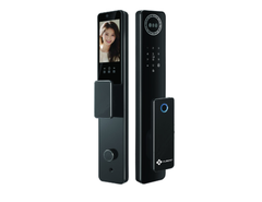 Khóa điện tử Hubert cửa gỗ HB CG87VF Titan