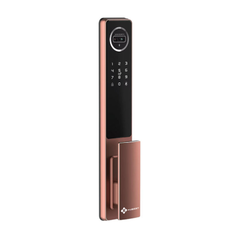 Khóa điện tử Hubert cửa gỗ HB CG87VF Titan