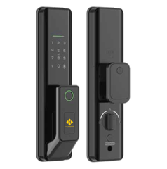 Khóa điện tử Hubert cửa gỗ HB CG67 Mini