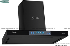 Máy hút mùi Sevilla SV - 70T2B / SV - 90T2B (Áp tường - Chữ T)