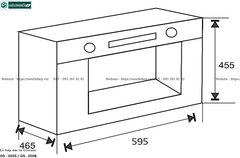 Lò hấp Giovani GS - 1535S / GS - 1535B (Âm tủ - 35 Lít)