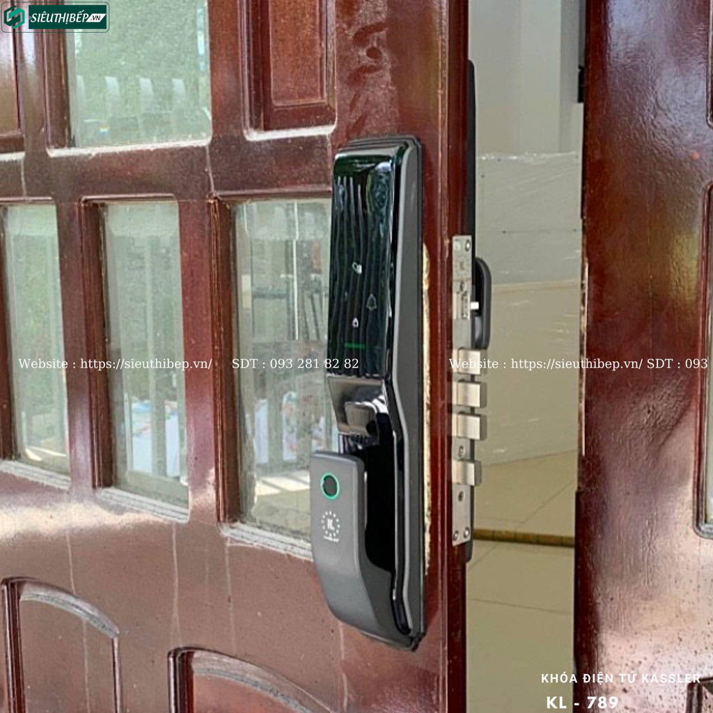 Khóa điện tử Kassler KL - 789 Mở khóa bằng App điện thoại thông minh