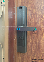 Khóa điện tử Demax SL628 CB / SL628 SG (Nâu Coffee / Xám xước - Mở khóa bằng APP WIFI thông minh)