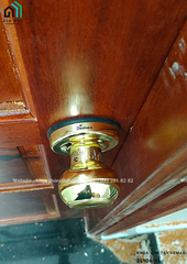 Khóa vân tay Demax SL106 YL / SL106 SV (Dùng cho cửa phòng - Mở khóa bằng Bluetooth thông minh)