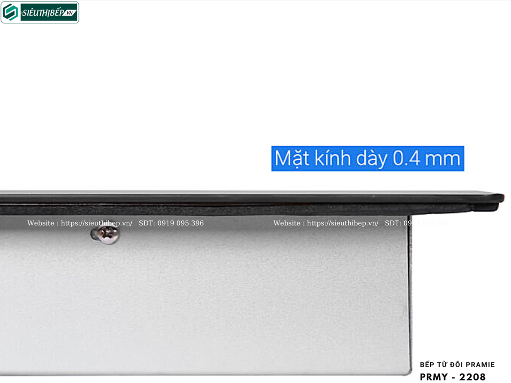 Bếp từ đôi Pramie PRMY - 2208 (Made in Malaysia)