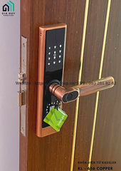 Khóa điện tử Kassler KL - 656 COPPER / KL - 656 GREY mở khóa bằng APP Bluetooth thông minh