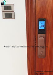 Khóa điện tử Kassler KL - 878F APP mở khóa bằng FACE ID 3D thông minh