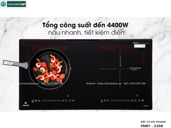 Bếp từ đôi Pramie PRMY - 2208 (Made in Malaysia)