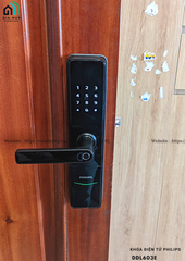Khóa điện tử Philips DDL603E (Mở khóa bằng APP Wifi thông minh)