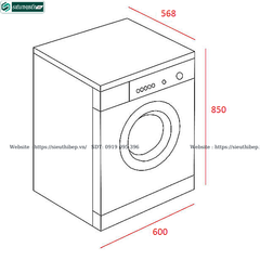 Máy giặt Electrolux UltimateCare 500 - EWF8025CQSA (8KG - Cửa ngang)