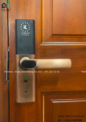 Khóa điện tử Kassler KL - 656 COPPER / KL - 656 GREY mở khóa bằng APP Bluetooth thông minh