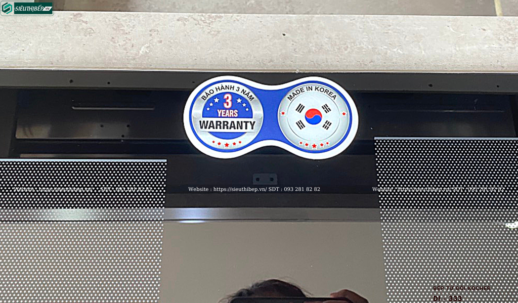 Bếp từ đôi Kocher DI - 333 (Made in Korea)