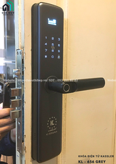 Khóa điện tử Kassler KL - 656 COPPER / KL - 656 GREY mở khóa bằng APP Bluetooth thông minh