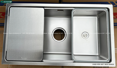 Chậu rửa bát inox Konox KN 8146SU Dekor - Basic (1 hộc - lắp âm)