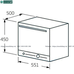 Máy rửa bát nhỏ Bosch HMH SKS62E32EU - Serie 4 (Để bàn - 6 bộ đồ ăn châu Âu)