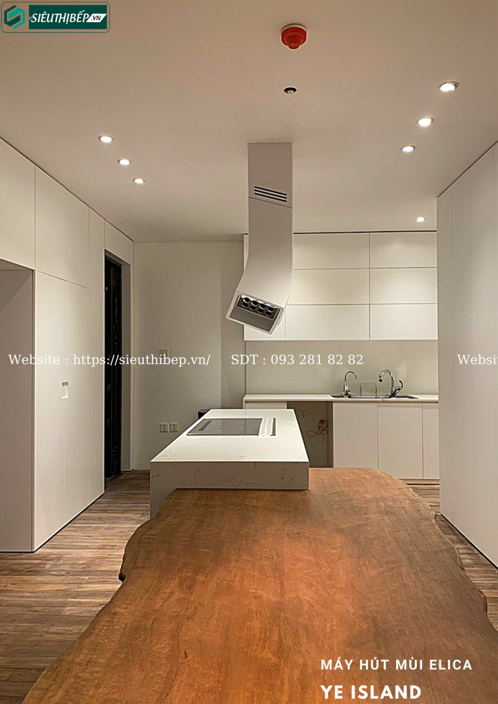 Máy hút mùi Elica YE ISLAND (Đảo - Treo độc lập)
