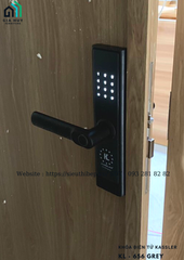 Khóa điện tử Kassler KL - 656 COPPER / KL - 656 GREY mở khóa bằng APP Bluetooth thông minh