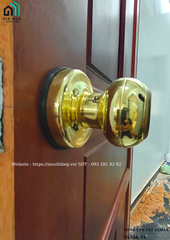 Khóa vân tay Demax SL106 YL / SL106 SV (Dùng cho cửa phòng - Mở khóa bằng Bluetooth thông minh)