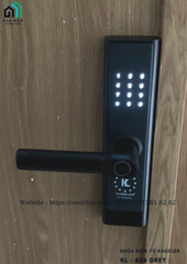 Khóa điện tử Kassler KL - 656 COPPER / KL - 656 GREY mở khóa bằng APP Bluetooth thông minh