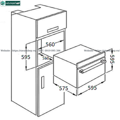 Lò nướng Fagor 8H - 115BMsSm A / 8H-115BMX A (77 Lít - Âm tủ)