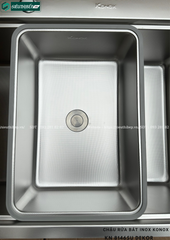 Chậu rửa bát inox Konox KN 8146SU Dekor - Basic (1 hộc - lắp âm)