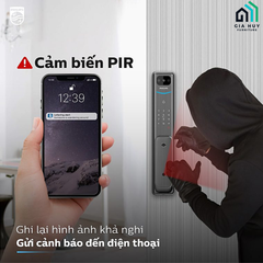 Khóa điện tử Philips Alpha - V - 5HWS (Mở cửa bằng APP Wifi thông minh)