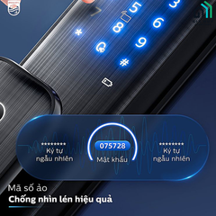 Khóa điện tử Philips Alpha - V - 5HWS (Mở cửa bằng APP Wifi thông minh)